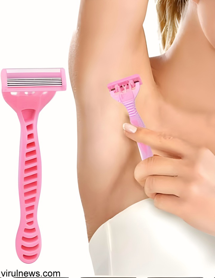 Using razor in bikini area