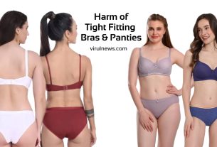 The harms of wearing tight fitting bras and panties Regularly