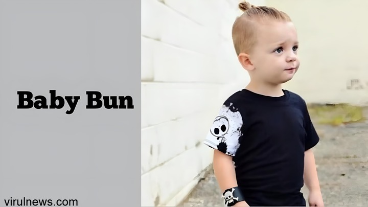 Baby bun haircut