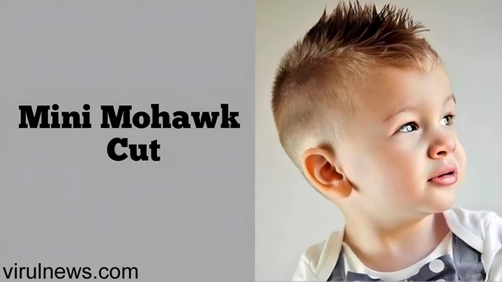 Mini mohawk cut Premium Haircuts for kids