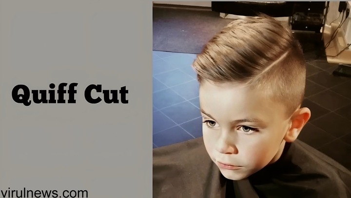 Quiff cut Premium Haircuts for kids