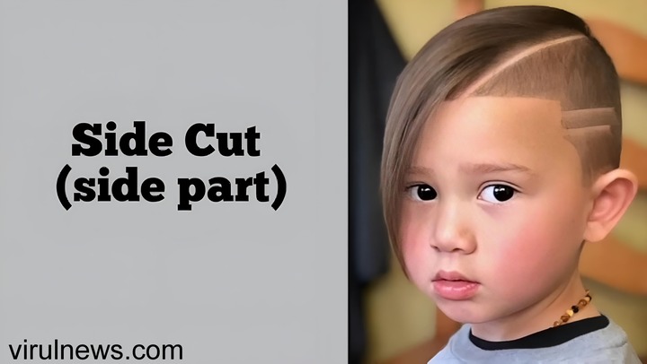 Side cut Premium Haircuts for kids