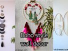 wall decor boho style