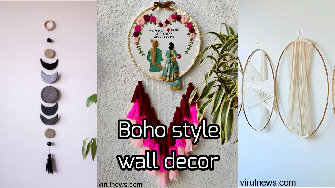 wall decor boho style