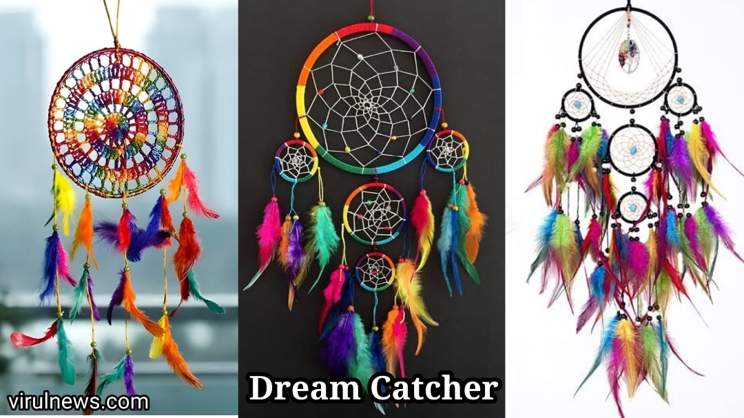 Dream catcher: Make it yourself with few ingredients.