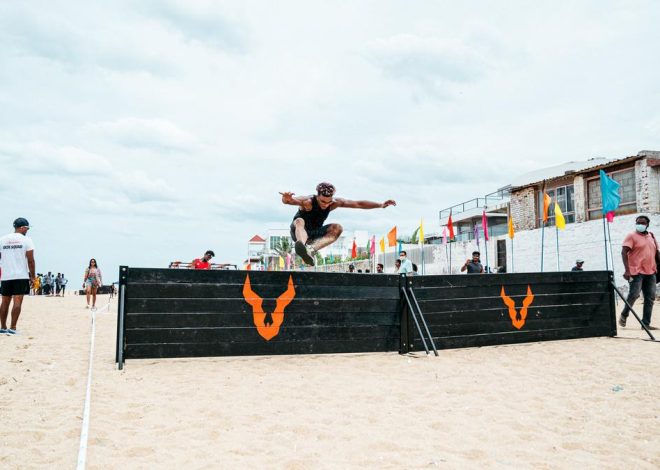 Try your hand on the barrier course in Chennai’s Wild Warrior race