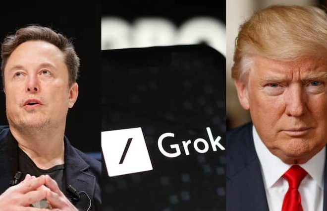 Grock AI said Elon Kasturi and Donald Trump claimed the death sentence