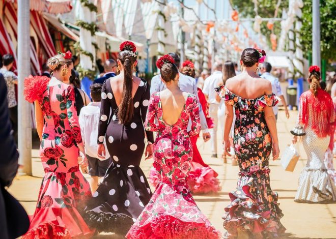 How are Spanish designers re -inventing the flamenco clothing with contemporary flair