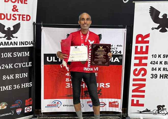 This Bengaluru software professional Ultraman India covers 518 km in three days by winning 2024